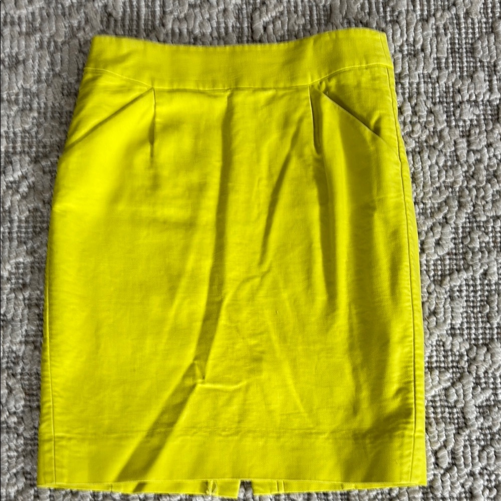 Yellow/ bright Women's pencil Skirt